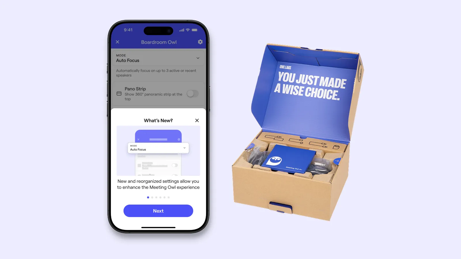 Unboxing and setup experience